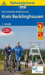 Fahrradkarte Kreis Recklinghausen BVA 2021