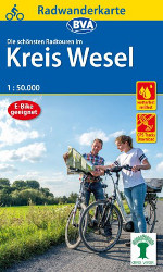Radwanderkarte Kreis Wesel BVA 2021