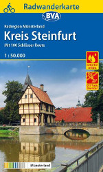 Steinfurt Kreis Radwanderkarte BVA 2021