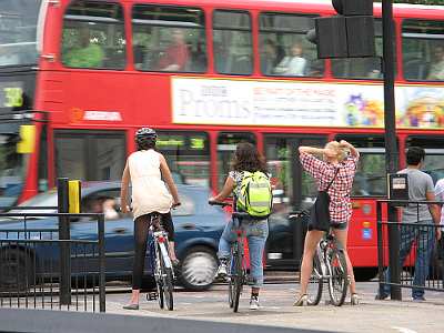 London mit dem Fahrrad