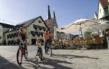 Beilngries Radfahrer im Altmühltal