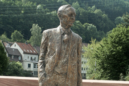 Hermann Hesse Statue in Calw