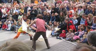 Straßentheaterfestival in Detmold