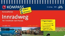 KOMPASS Innradweg Fahrradführer Cover Image