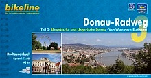 Donauradweg Wien Budapest bikeline Radtourenbuch Cover Image