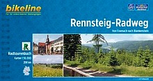 bikeline Radtourenbuch Rennsteig Radweg Cover