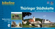 Thüringer Städtekette bikeline Radtourenbuch Cover