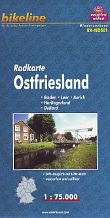 Radkarte Ostfriesland bikeline