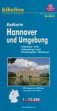 Radkarte Hannover und Umgebung bikeline