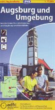 ADFC Regionalkarte Augsburg Cover Image
