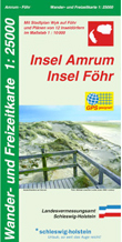 Radkarte Amrum Insel Föhr