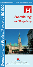 Hamburg und Umgebung Radkarte Image