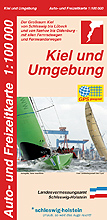 Freizeitkarte Kiel und Umgebung Landesvermessung Image