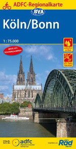 Fahrradkarte Köln Bonn ADFC Regionalkarte Coverbild 2019