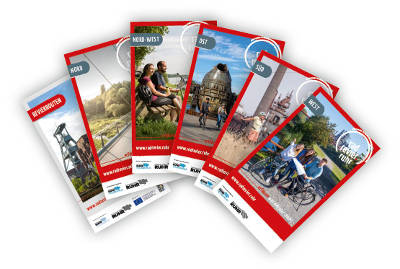 Radkarten Ruhrgebiet Kartenset Regionalverband Ruhr