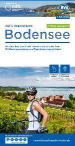 Fahrradkarte Bodensee ADFC Regionalkarte 2021