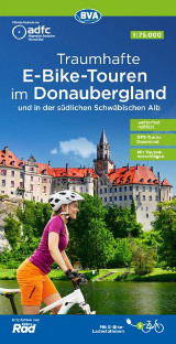 Fahrradkarte Donaubergland  E-Bike-Karte ADFC Regionalkarte