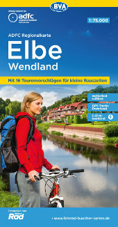 Fahrradkarte Elbe Wendland ADFC Regionalkarte Coverbild 2022