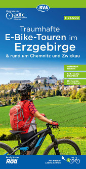 Fahrradkarte Erzgebirge ADFC Regionalkarte Coverbild