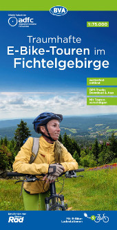 Fahrradkarte Fichtelgebirge ADFC Regionalkarte Coverbild 2023