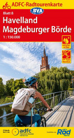 Havelland Magdeburger Boerde ADFC Radtourenkarte Coverbild 2021