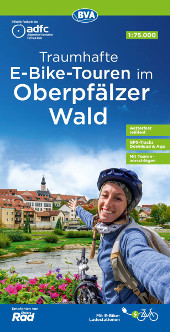 Fahrradkarte Oberpfälzer Wald ADFC Regionalkarte Coverbiild 2023