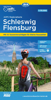 Fahrradkarte Schleswig Flensburg ADFC Regionalkarte Coverbild 2022