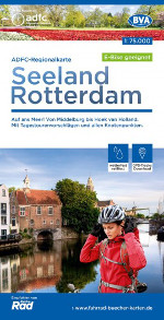 Fahrradkarte Seeland Rotterdam ADFC Regionalkarte Coverbild 2021