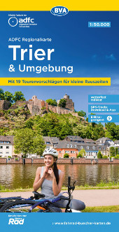 Fahrradkarte Trier ADFC Regionalkarte Coverbild 2023