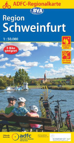 Fahrradkarte Schweinfurt ADFC Regionalkarte Coverbild 2020
