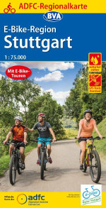 Fahrradkarte Stuttgart ADFC Regionalkarte E-Bike-Region