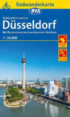 Fahrradkarte für Düsseldorf BVA Coverbild