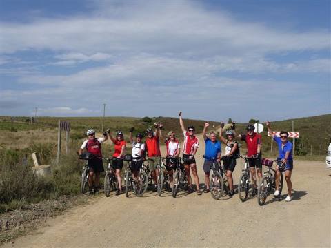 African Bikers Tours Radfahrergruppe