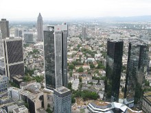 Frankfurt am Main Blick vom Maintower Image