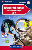 Radkarte Schweiz Berner Oberland Cover
